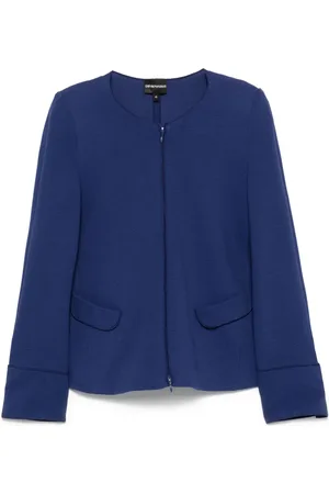 Emporio Armani Ottoman-jersey jacket