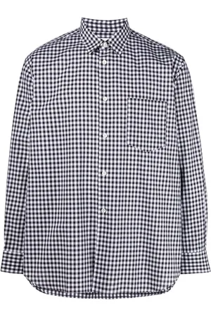 Comme des Garçons Gingham-check print cotton shirt