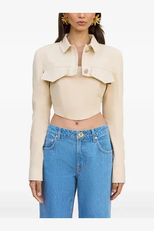 Cult Gaia Issa cropped jacket