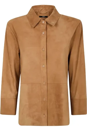 SEVENTY BY SERGIO TEGON Suede shirt
