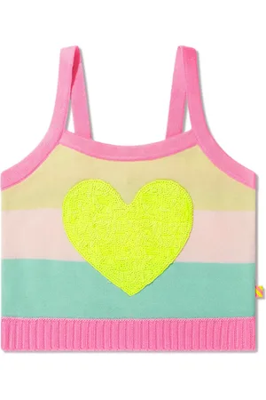 Billieblush Knitted striped tank top