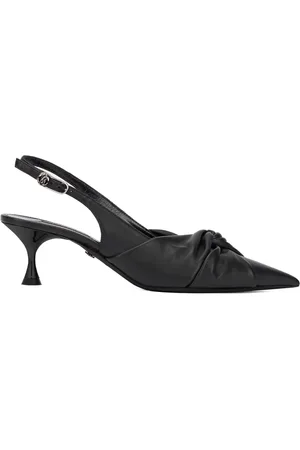 Roberto Cavalli Knotted slingback pumps