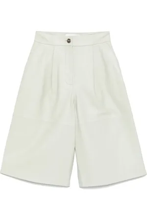 YVES SALOMON Leather shorts