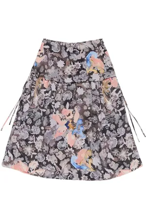 Bimba y Lola Floral-print maxi skirt