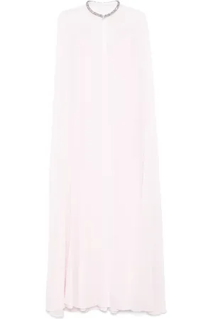 Roland Mouret Cape-detail gown