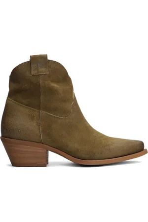 Metisse Suede ankle boots