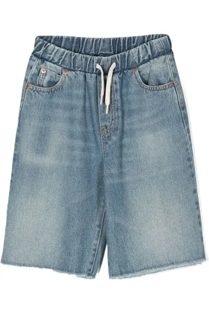 Maison Margiela Drawstring denim shorts