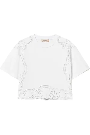 Twin-Set Broderie-anglaise blouse