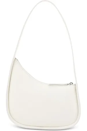 The Row Half Moon leather shoulder bag