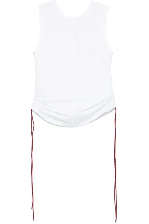 Plan C Poplin tank top