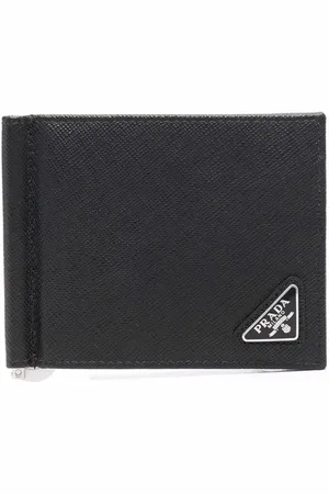 Prada Saffiano leather bi-fold wallet