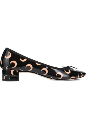 Repetto X Marine Serre Camille bow-detail printed ballet flats