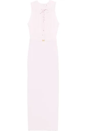 Elisabetta Franchi Lace-up gown
