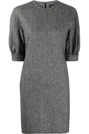 Dsquared2 Puff-sleeved mini shift dress