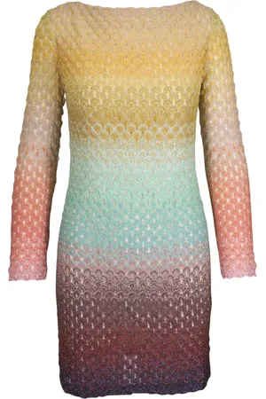 Missoni Faded-effect mini dress