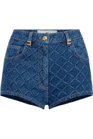 Elisabetta Franchi Logo-plaque shorts
