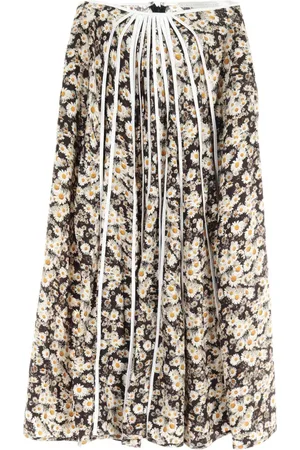 Stella McCartney 2010s floral-print skirt