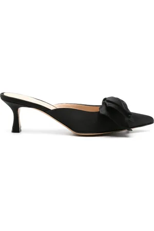 ROBERTO FESTA Solis 50mm bow-embellished mules