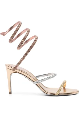 RENE CAOVILLA 85mm crystal-embellished sandals