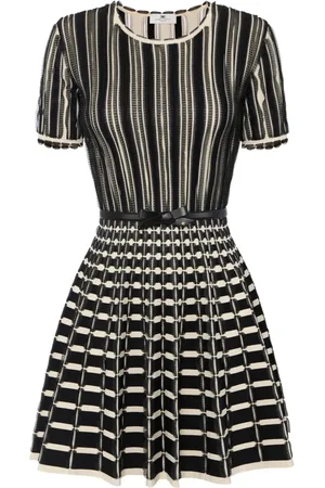 Elisabetta Franchi Striped mini dress
