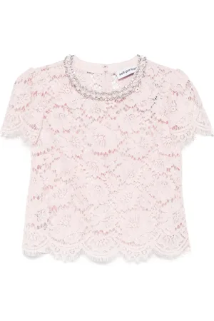 Self-Portrait Lace top