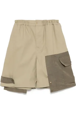 Hed Mayner Panelled cargo shorts