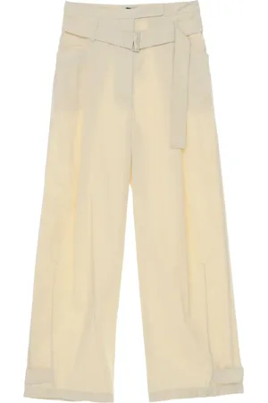 Low Classic Double belted point trousers