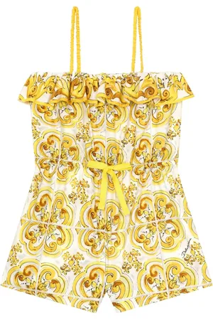 Dolce & Gabbana Majolica print jumpsuit