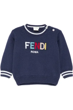 Fendi Intarsia-logo sweater
