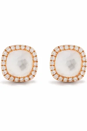 Tirisi 18kt rose gold Milano sweeties diamond earrings