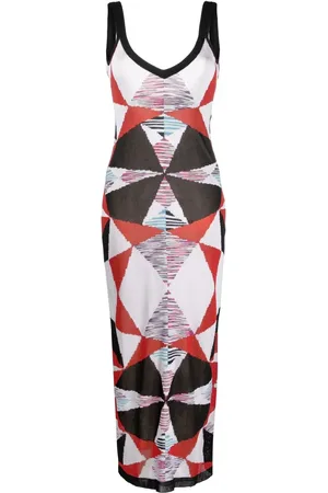 Missoni Intarsia-knit maxi dress