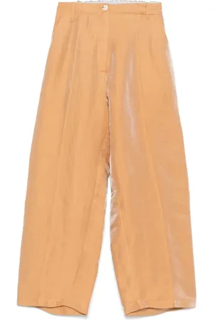 ALYSI Lurex-detailed trousers