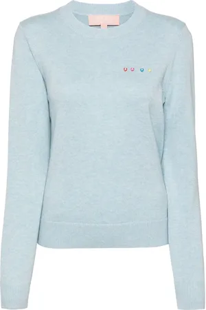 BAPY Logo-embellished knitted top
