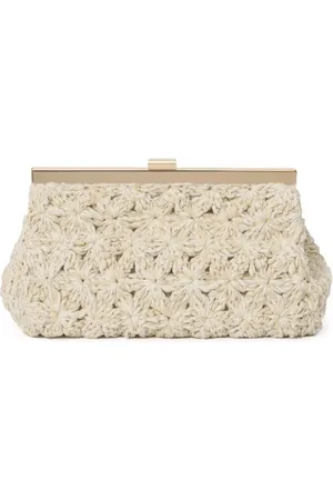 Fabiana Filippi Crochet clutch bag