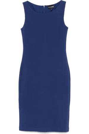 Emporio Armani Ribbed mini dress