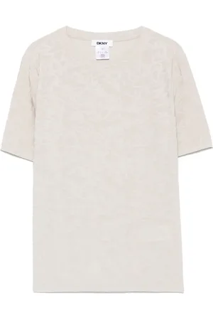 DKNY Logo-jacquard T-shirt