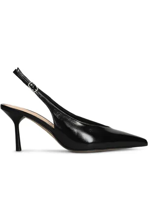 The Seller Leather slingback pumps