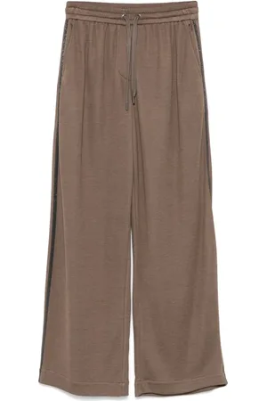 Brunello Cucinelli Monili-detail track pants
