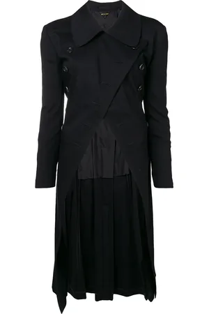 Comme des Garçons Double breasted asymmetric coat