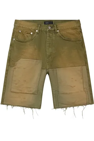 Purple Brand P059 Patchwork Overdye shorts