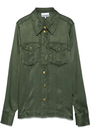 Ganni Satin shirt