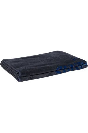 Stone Island Logo-embroidered beach towel
