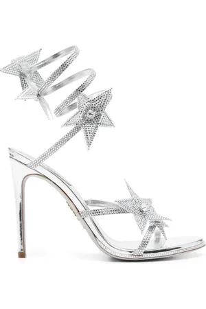 RENE CAOVILLA 100mm rhinestone-embellished sandals