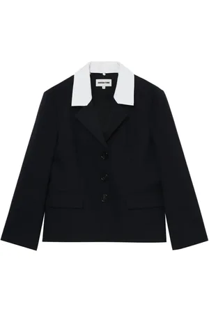 Shushu/Tong Contrasting-lapels jacket