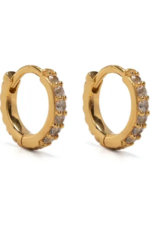 Dower and Hall Lumiere huggie hoop earrings