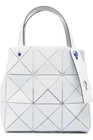 Issey Miyake Geometric-panelled tote bag