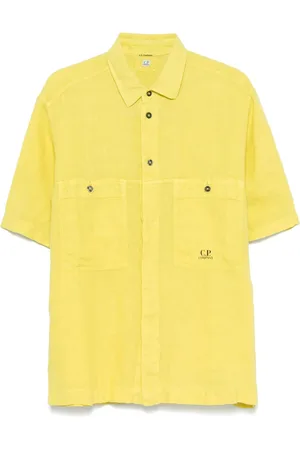 C.P. Company Linen short-sleeve shirt