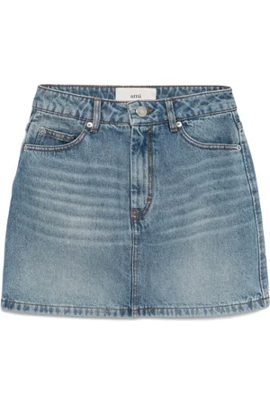 Ami Denim mini skirt