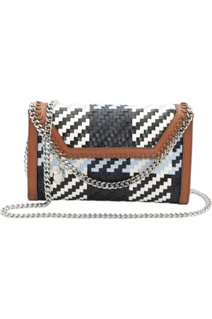 Stella McCartney Alter Eco woven-patterned crossbody bag