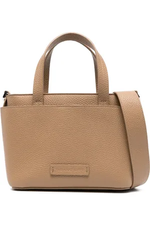 Fabiana Filippi Beaded-trim leather tote bag